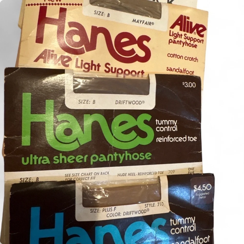 Hanes vintage pantyhose
